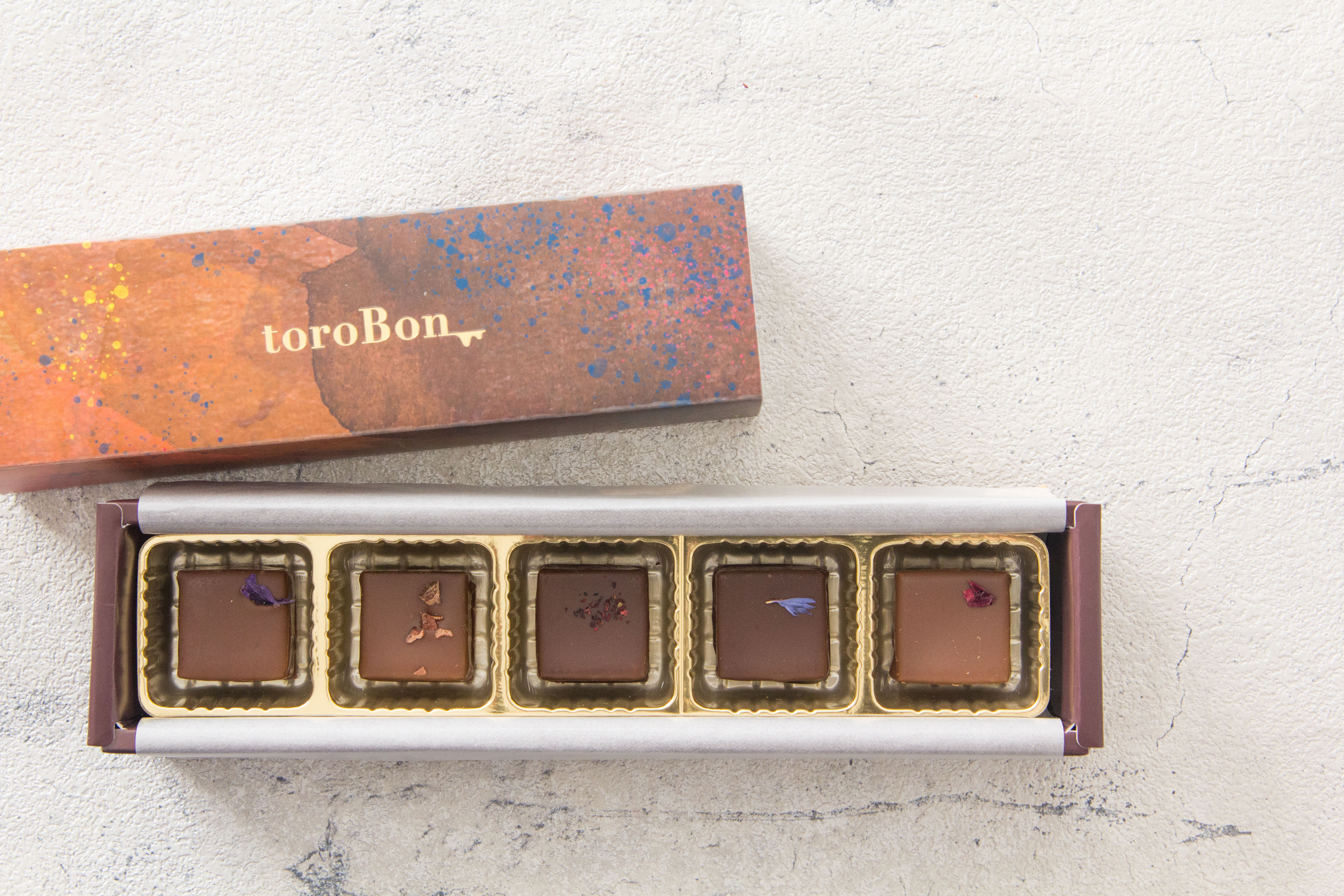 toroaTeaとのフレーバーをお楽しみいただけるtoroa特製ボンボンショコラ「toroBon」が誕生！